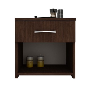 Noptiera 1 Sertar, Wenge, 40 x 35 x 40 cm Noptiera 1 Sertar, Wenge, 40 x 35 x 40 cm