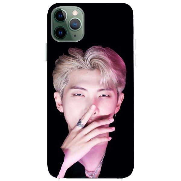 Husa din Silicon, BTS Kim Nam joom pentru iPhone 11 Pro Max, Multicolor