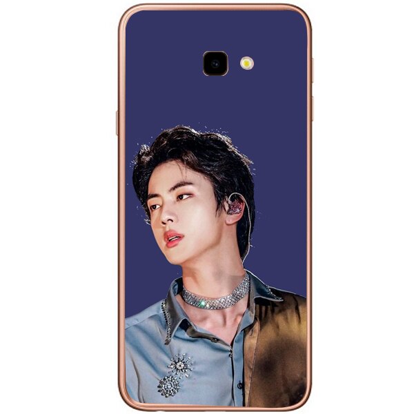 Husa din Silicon, BTS Jin pentru Samsung Galaxy J4 Plus, Multicolor