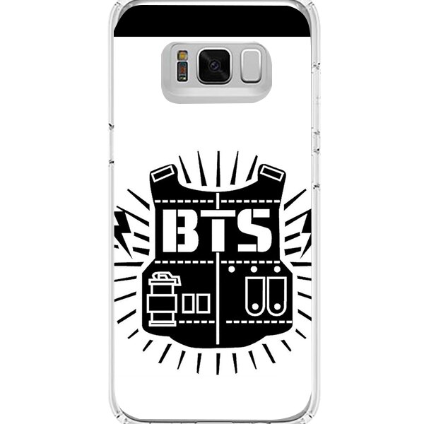 Husa din Silicon, BTS Logo Army pentru Samsung Galaxy S8, Multicolor