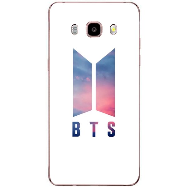 Husa din Silicon, BTS Logo Colours pentru Samsung Galaxy J5 (2016), Multicolor