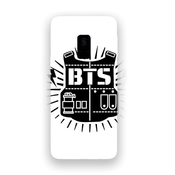 Husa din Silicon, BTS Logo Army pentru Samsung Galaxy S9 Plus, Multicolor
