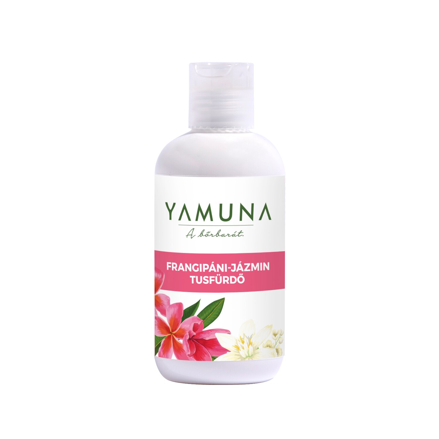 Gel de dus Frangipani si Iasomie, Yamuna, 200 ml