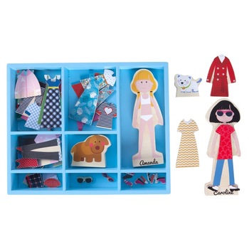 Tabla magnetica cu personaje, Imaginarium, Magneto Amanda, 64 piese, Multicolor, 3-8 ani Tabla magnetica cu personaje, Imaginarium, Magneto Amanda, 64 piese, Multicolor, 3-8 ani