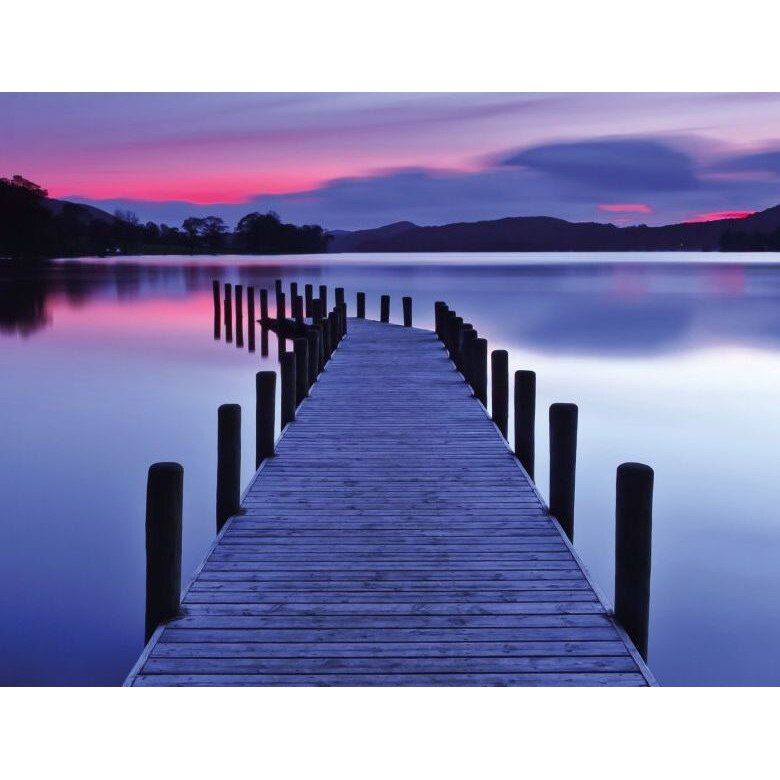 Fototapet peisagistic Wizard Genius 5457-8 dimensiune 336cm (L) x 260cm (I) mov