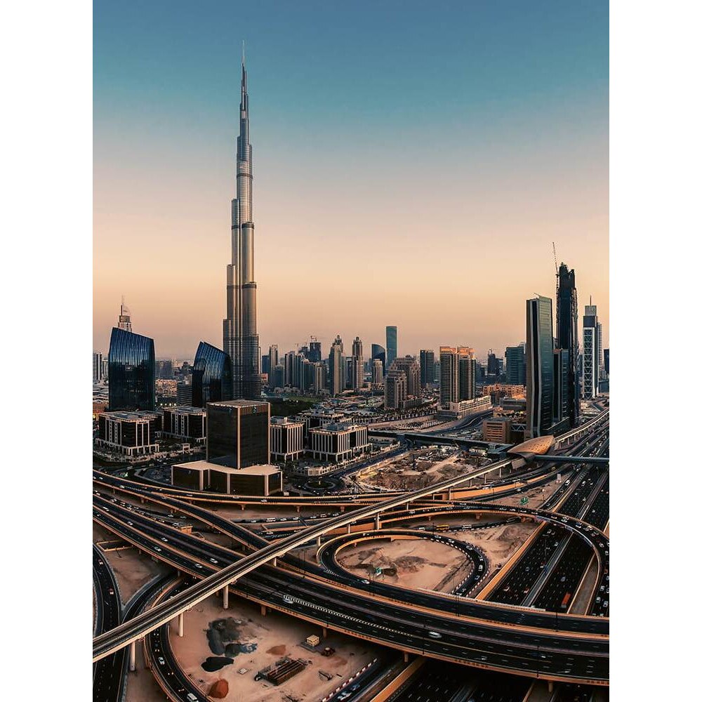 Fototapet urban Wizard Genius P4004 dimensiune 192cm (L) x 260cm (I) multicolor