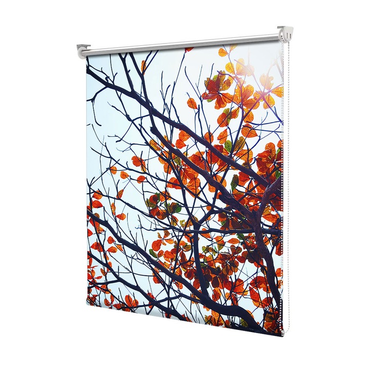 Rolete Art Shade Multicolore tip Jaluzele cu Rulou si sistem inclus Toamna Soare de toamna, Decoratiuni, Latime 180 cm x Inaltime 250 cm