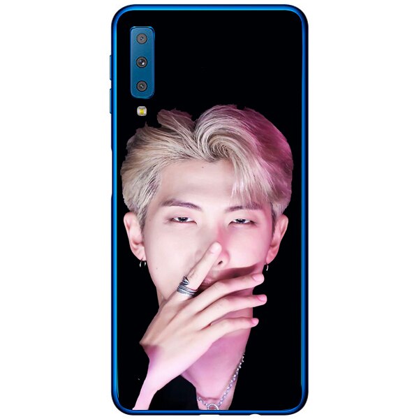Husa din Silicon, BTS Kim Nam joom pentru Samsung Galaxy A7 (2018), Multicolor