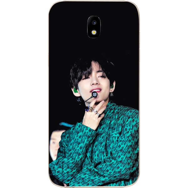 Husa din Silicon, BTS Kim Tae-Hyung pentru Samsung Galaxy J5 (2017), Multicolor