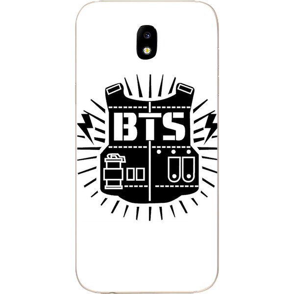 Husa din Silicon, BTS Logo Army pentru Samsung Galaxy J5 (2017), Multicolor