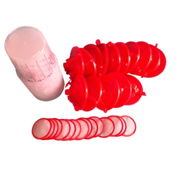 Set 15 cupe gradate, de unica folosinta, Walcom, 600 ml Set 15 cupe gradate, de unica folosinta, Walcom, 600 ml