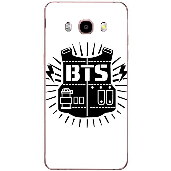 Husa din Silicon, BTS Logo Army pentru Samsung Galaxy J5 (2016), Multicolor