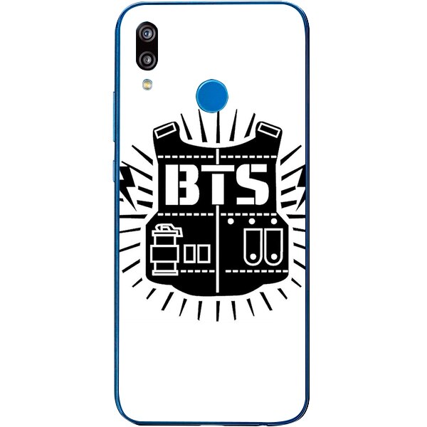 Husa din Silicon, BTS Logo Army pentru Huawei P Smart Z, Multicolor