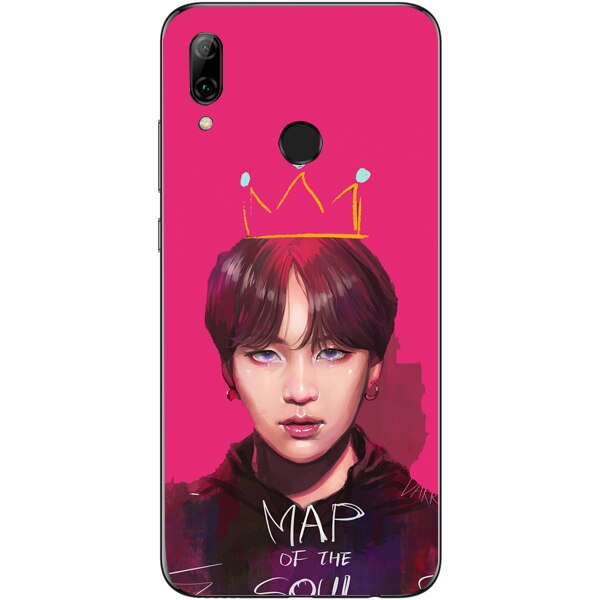 Husa din Silicon, BTS Map of the soul pentru Huawei P30 Lite, Multicolor