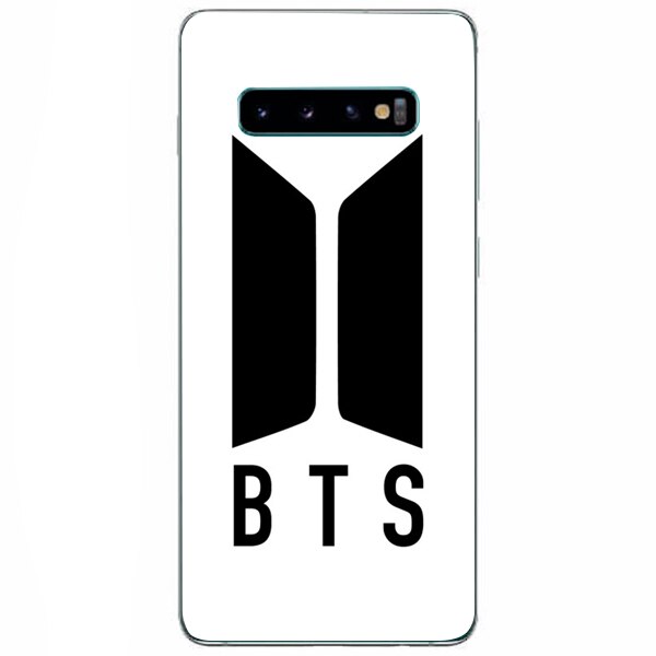 Husa din Silicon, BTS Logo pentru Samsung Galaxy S10, Multicolor