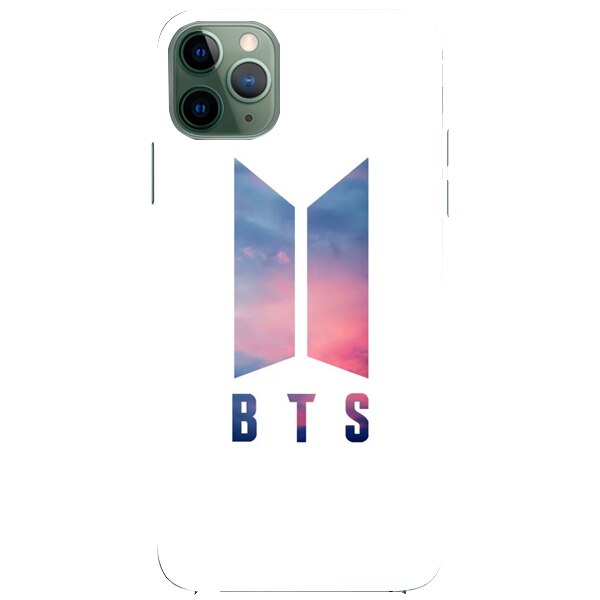 Husa din Silicon, BTS Logo Colours pentru iPhone 11 Pro, Multicolor