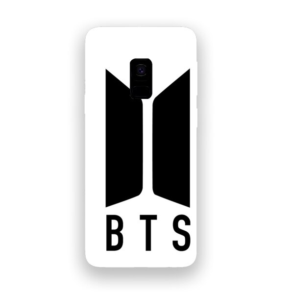 Husa din Silicon, BTS Logo pentru Samsung Galaxy S9 Plus, Multicolor