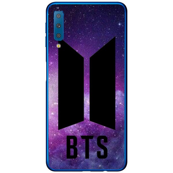 Husa din Silicon, BTS Logo Universe pentru Samsung Galaxy A7 (2018), Multicolor