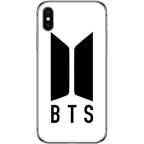 Husa din Silicon, BTS Logo pentru iPhone XS Max, Multicolor