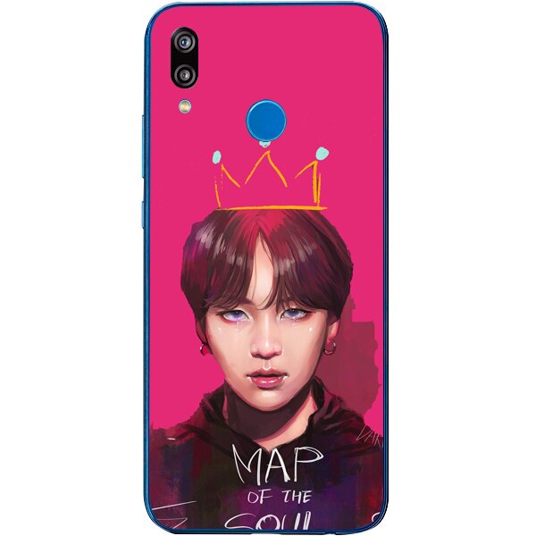 Husa din Silicon, BTS Map of the soul pentru Huawei P Smart Z, Multicolor