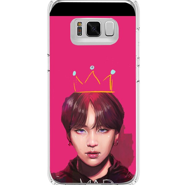 Husa din Silicon, BTS Map of the soul pentru Samsung Galaxy S8, Multicolor