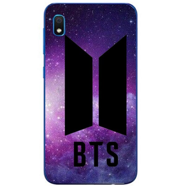 Husa din Silicon, BTS Logo Universe pentru Samsung Galaxy A10, Multicolor