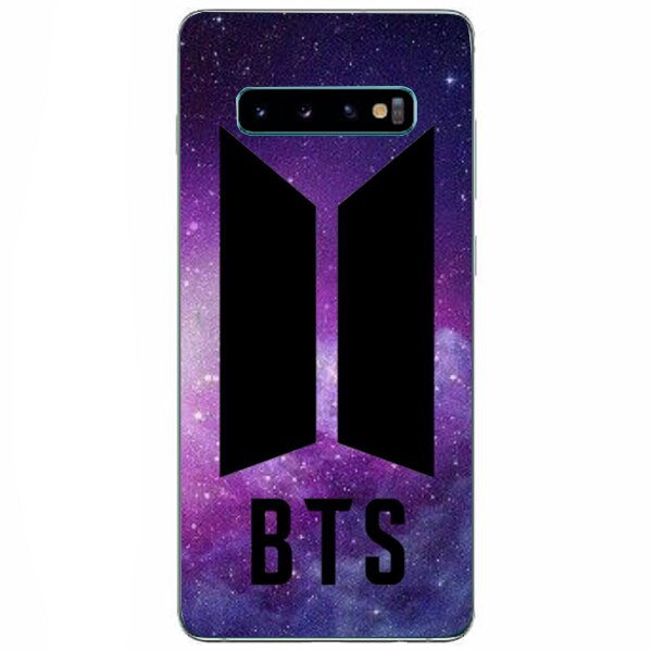 Husa din Silicon, BTS Logo Universe pentru Samsung Galaxy S10, Multicolor