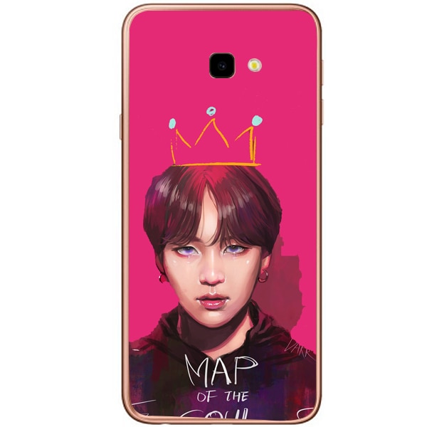 Husa din Silicon, BTS Map of the soul pentru Samsung Galaxy J4 Plus, Multicolor