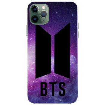 Husa din Silicon, BTS Logo Universe pentru iPhone 11 Pro Max, Multicolor Husa din Silicon, BTS Logo Universe pentru iPhone 11 Pro Max, Multicolor