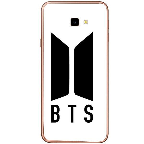 Husa din Silicon, BTS Logo pentru Samsung Galaxy J4 Plus, Multicolor