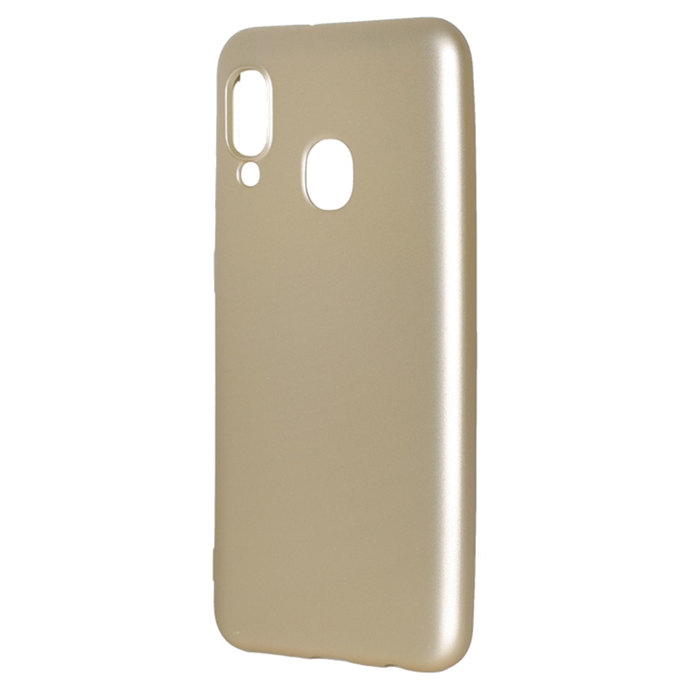 Husa de protectie spate Level pentru Samsung Galaxy A20e, Silicon,Auriu