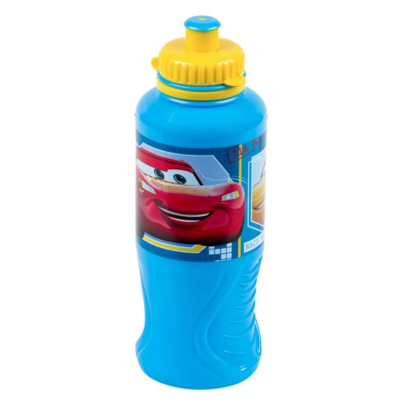 Sticla pentru copii, Zola®, din plastic, capac etans, 400 ml, Cars