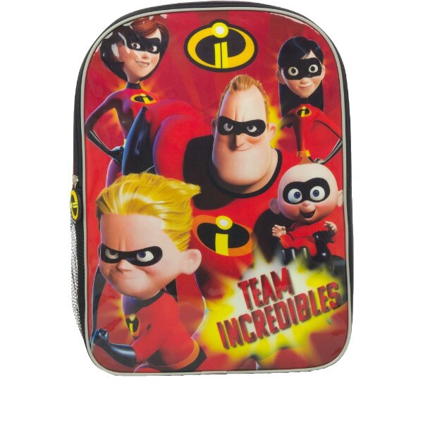 Ghiozdan Incredibles 2, negru/rosu, 38 x 28 x 10 cm