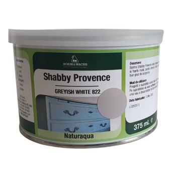 Vopsea de creta vintage Shabby, Borma Wachs, GRI ALBICIOS, 0,375 kg Vopsea de creta vintage Shabby, Borma Wachs, GRI ALBICIOS, 0,375 kg