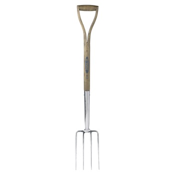 Furca sapat ingusta cu 4 coarne inox, coada lemn, maner Y lemn, Spear & Jackson Traditional Stainless Furca sapat ingusta cu 4 coarne inox, coada lemn, maner Y lemn, Spear & Jackson Traditional Stainless