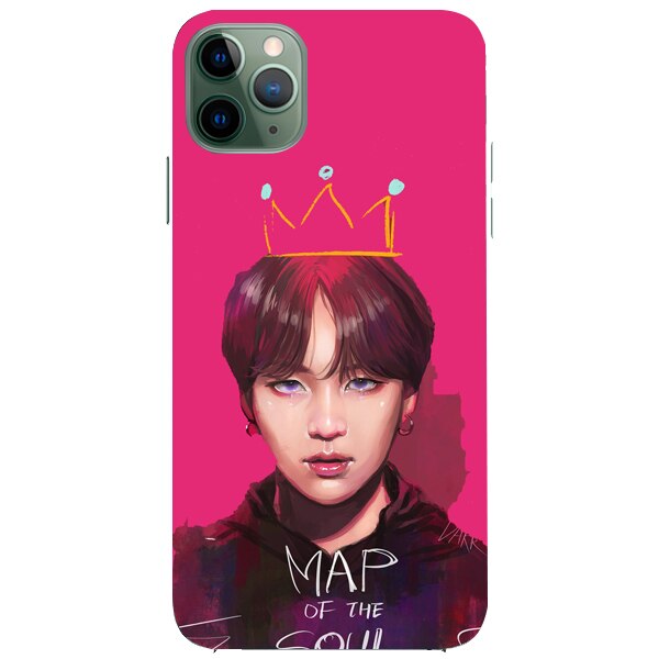 Husa din Silicon, BTS Map of the soul pentru iPhone 11 Pro Max, Multicolor