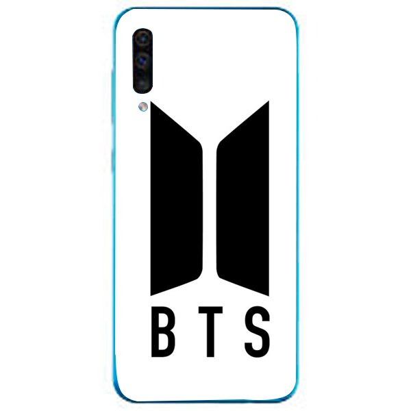 Husa din Silicon, BTS Logo pentru Samsung Galaxy A70, Multicolor