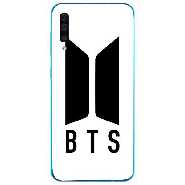Husa din Silicon, BTS Logo pentru Samsung Galaxy A50, Multicolor