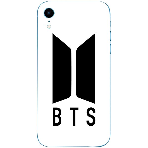 Husa din Silicon, BTS Logo pentru iPhone XR, Multicolor