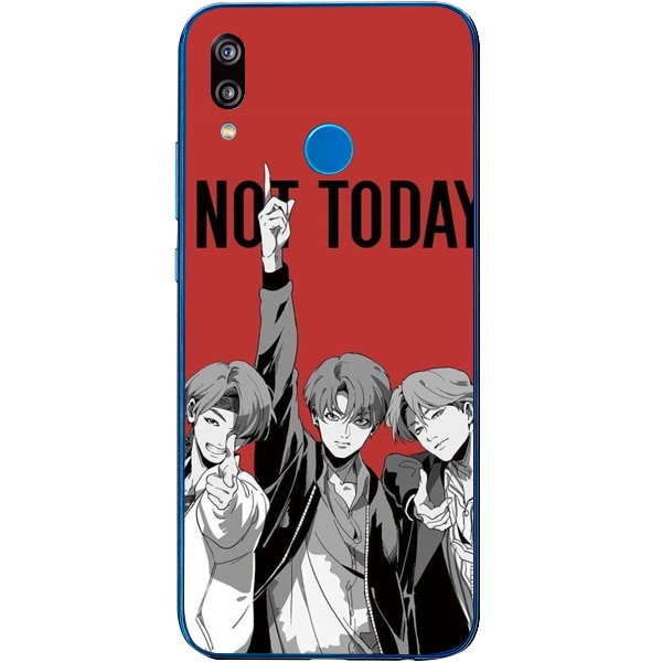 Husa din Silicon, BTS Not today pentru Huawei P20 Lite, Multicolor
