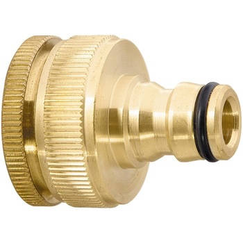 Adaptor alama pentru furtun, 3/4 - 1, filet interior, cu reductor Palisad Adaptor alama pentru furtun, 3/4 - 1, filet interior, cu reductor Palisad