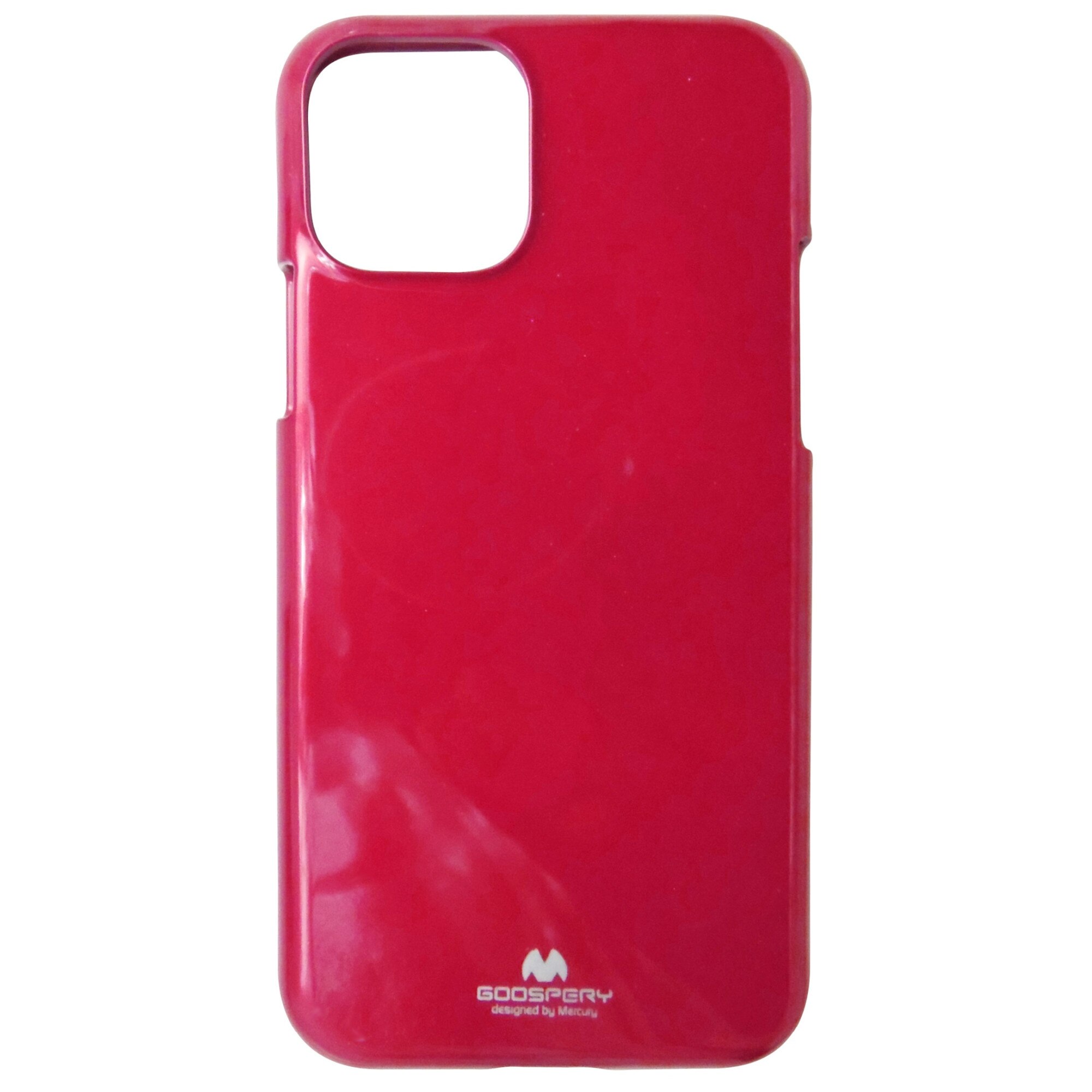 Husa silicon TPU Mercury Jelly Pearl rosie pentru Apple iPhone 11 Pro