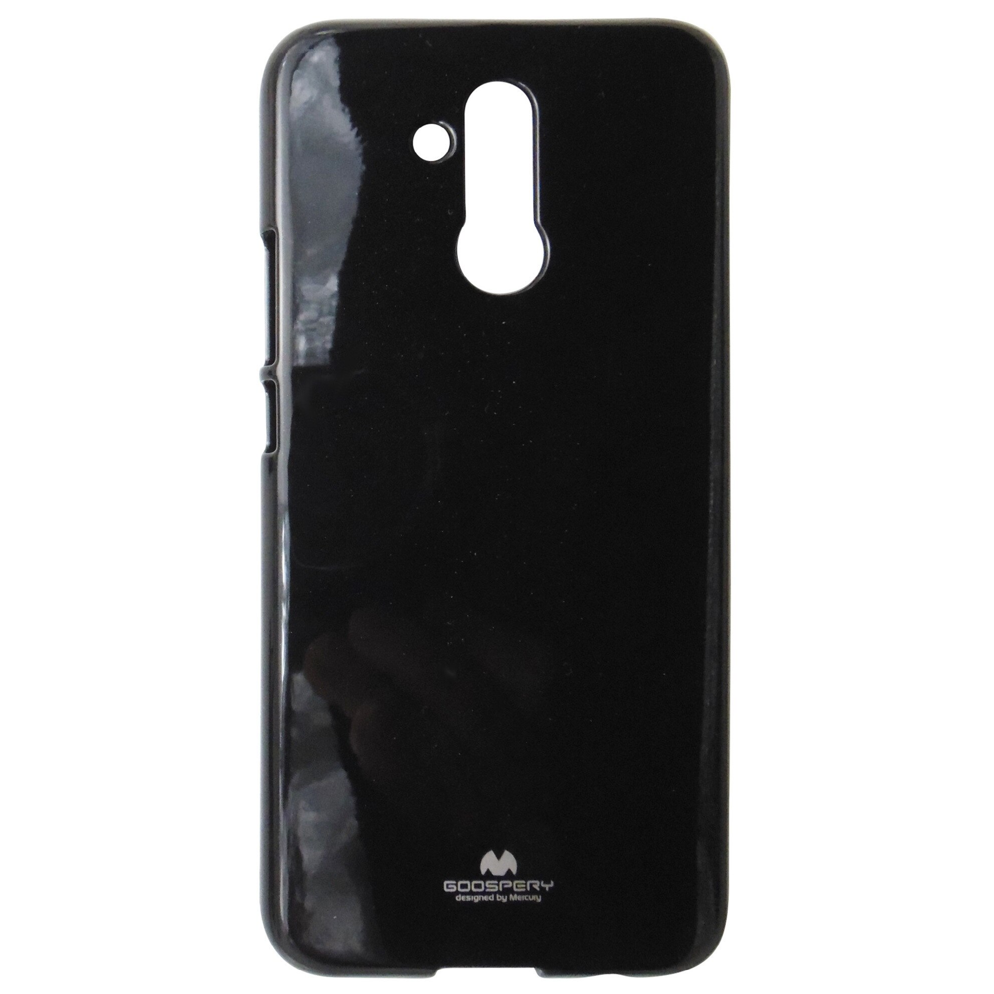 Husa silicon TPU Mercury Jelly Pearl neagra pentru Huawei Mate 20 Lite