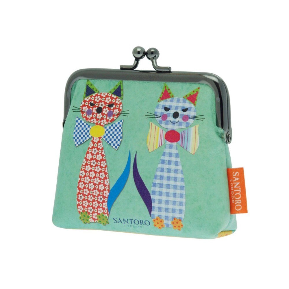 Portofel Eclectic Cats in Bowties