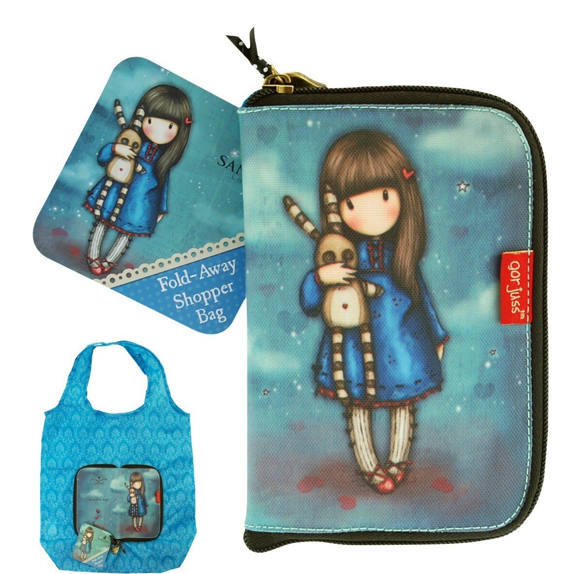 Sacosa pliabila Hush Little Bunny Gorjuss