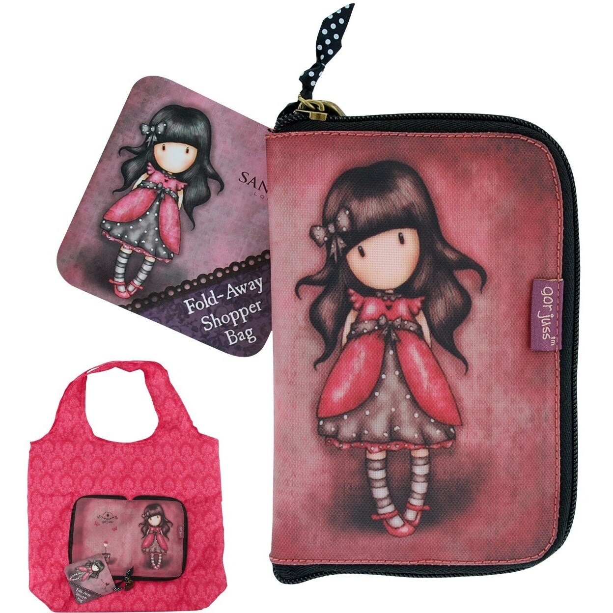 Sacosa cumparaturi pliabila Ladybird Gorjuss