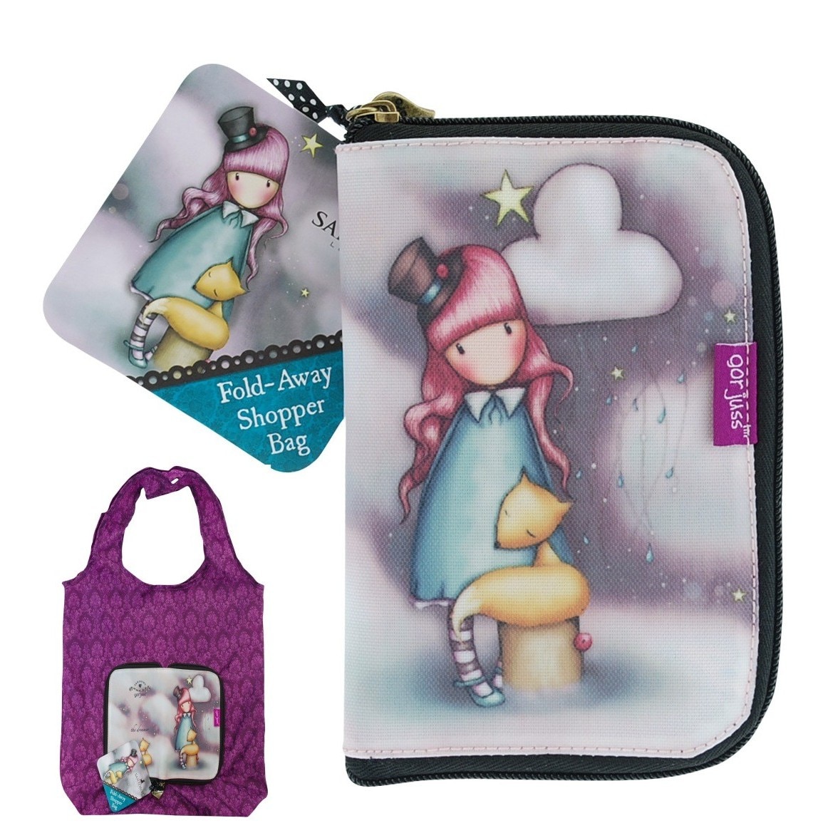 Sacosa cumparaturi pliabila The Dreamer Gorjuss