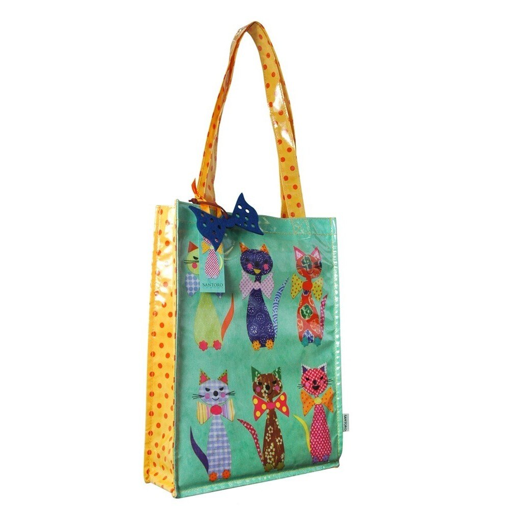 Geanta cumparaturi Cats in Bowtiess Eclectic