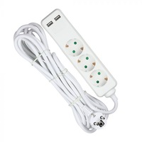 prelungitor v-tac 3 prize 2xusb cablu 5m 3g 15mm alb imagen 15_0_
0