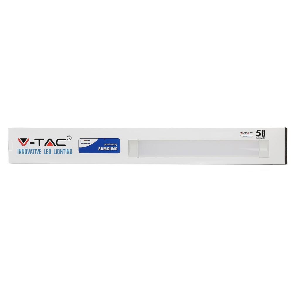 Aplica LED integrat V-Tac, 40W, 4800 lm, lumina alba calda (3000K), 120 cm